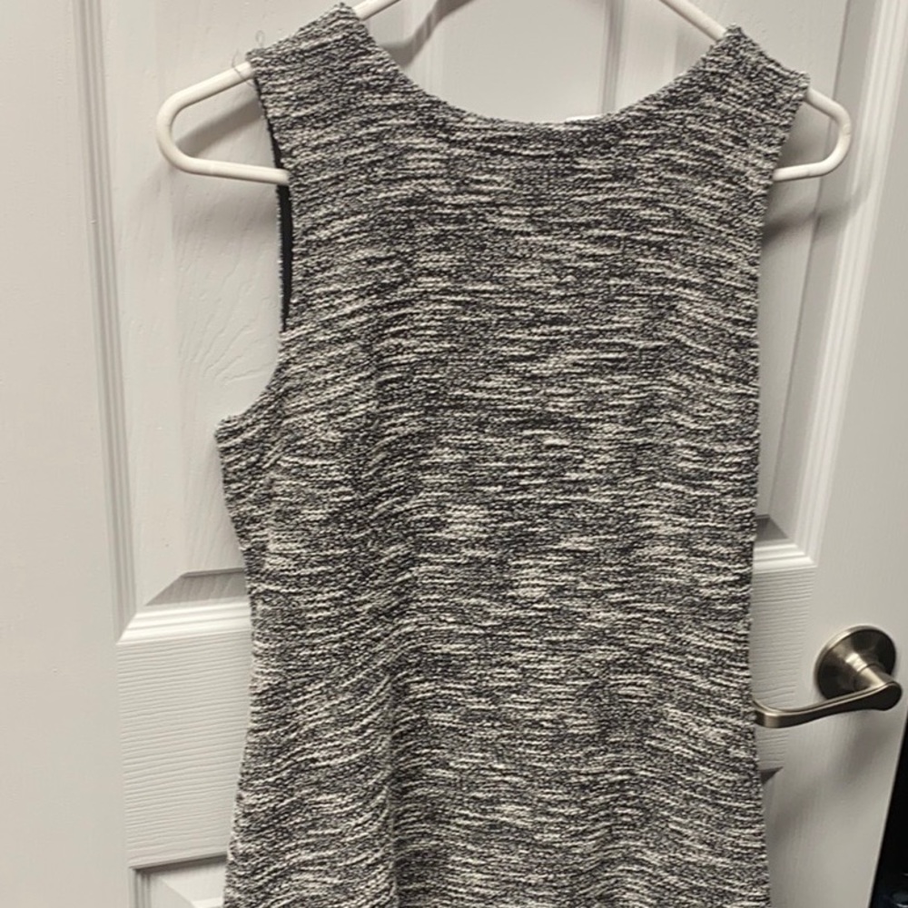 Black & White Textured Gap Dress, Size 8